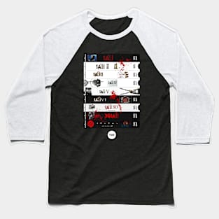 Saw VHS stack Baseball T-Shirt